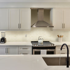 kitchen, bathroom peel and stick backsplash tiles METRO beige Smart Tiles