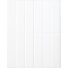 MOROCCO white peel and stick backsplash tile smart tiles for kitchen, bathroom, vr and fireplace