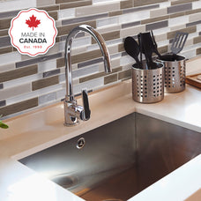 kitchen, bathroom peel and stick backsplash tiles MILANO Beige, Brown, Grey Smart Tiles