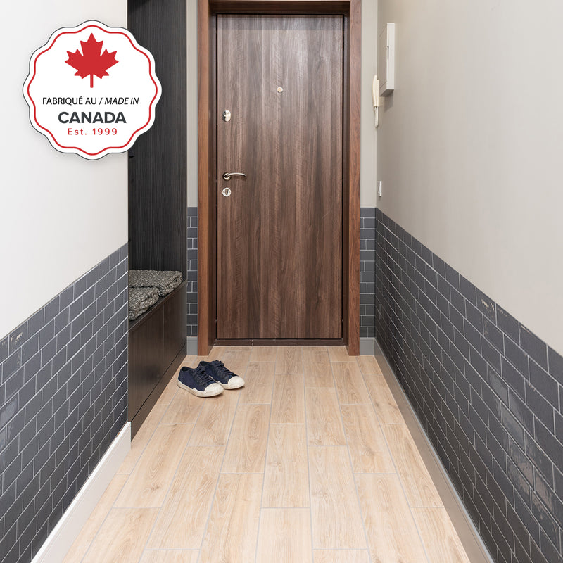 METRO Grey peel and stick backsplash tile smart tiles for kitchen, bathroom, vr and fireplace