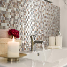 kitchen, bathroom peel and stick backsplash tiles BRIXIA Beige, Brown Smart Tiles