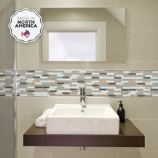 kitchen, bathroom peel and stick backsplash tiles MILENZA Beige Smart Tiles