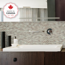 kitchen, bathroom peel and stick backsplash tiles MANDOLIA Beige Smart Tiles