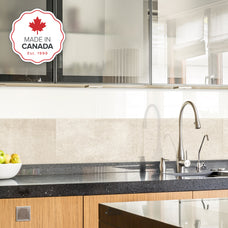 kitchen, bathroom peel and stick backsplash tiles BLOK Beige Smart Tiles