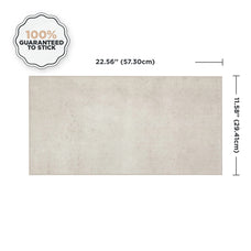 Dimensions peel and stick backsplash tiles BLOK Beige Smart Tiles