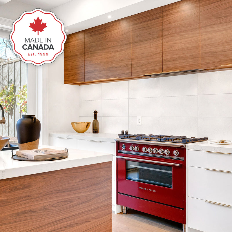 BLOK White peel and stick backsplash tile smart tiles for kitchen, bathroom, vr and fireplace