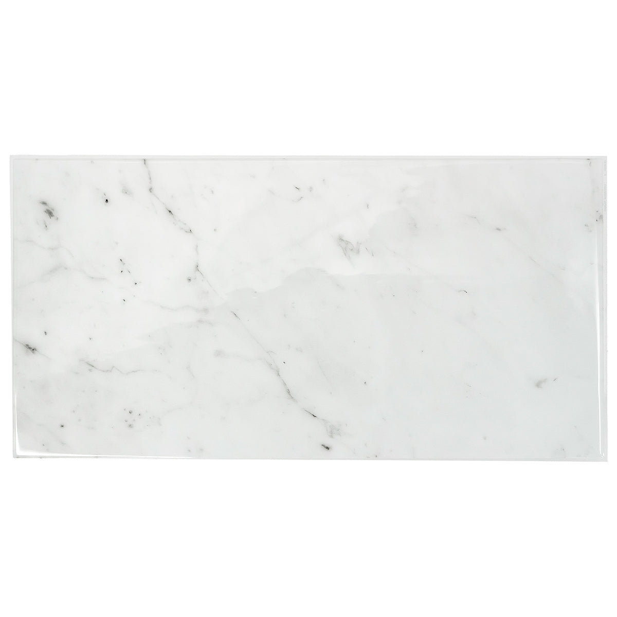 BLOK White peel and stick backsplash tile smart tiles for kitchen, bathroom, vr and fireplace