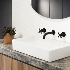 kitchen, bathroom peel and stick backsplash tiles PENNY White Smart Tiles