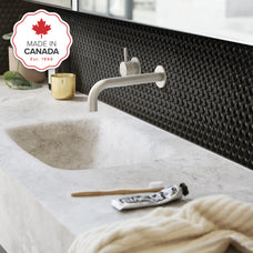 kitchen, bathroom peel and stick backsplash tiles PENNY Black Smart Tiles