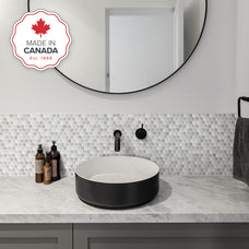 kitchen, bathroom peel and stick backsplash tiles PENNY Grey Smart Tiles