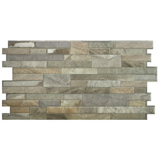 Pietra beige grey peel and stick backsplash tile smart tiles for kitchen, bathroom, vr and fireplace