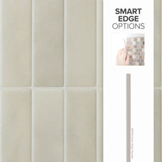 smart edge peel and stick backsplash tiles MOROCCO Beige Smart Tiles