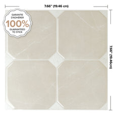dimensions peel and stick backsplash tiles Betera beige white Smart Tiles