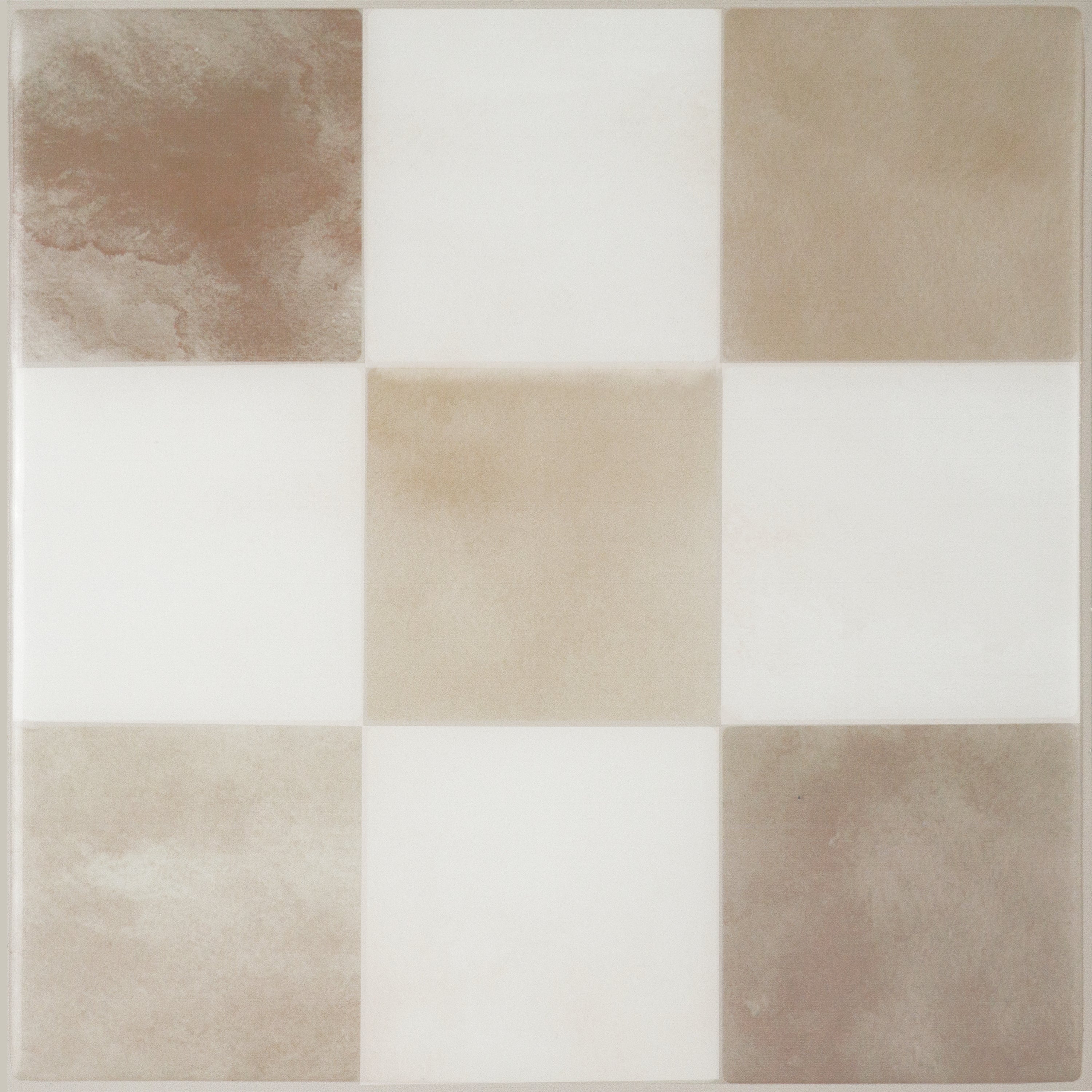 Peel and stick backsplash tile - Damier Luxor | The Smart Tiles