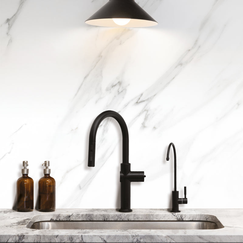 smart tiles wall panel White marble texture with gray veins waterproof