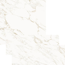 smart tiles wall panel Off White marble texture with beige gray veins waterproof