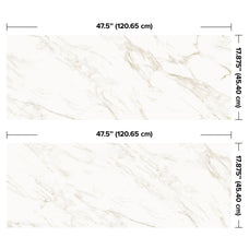 dimensions smart tiles wall panel Off White marble texture with beige gray veins waterproof