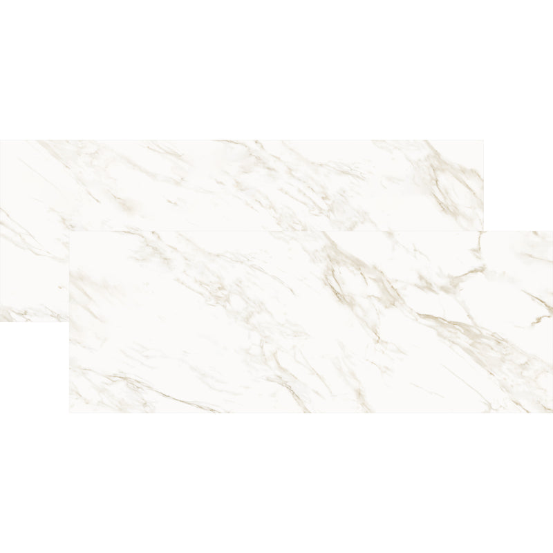 smart tiles wall panel Off White marble texture with beige gray veins waterproof