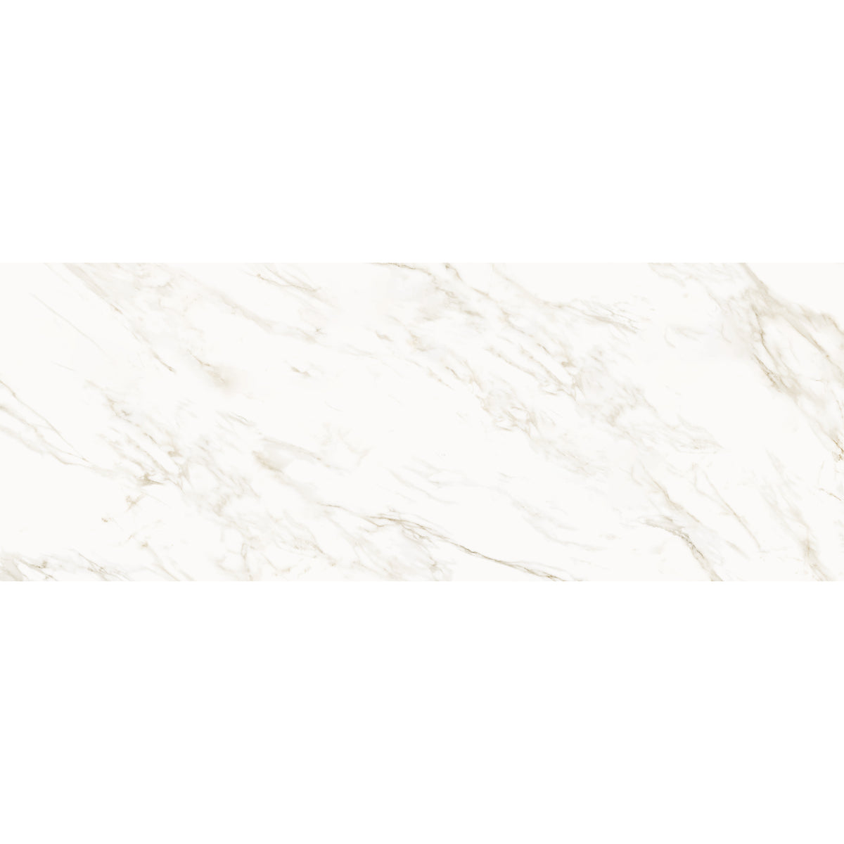 smart tiles wall panel Off White marble texture with beige gray veins waterproof