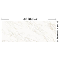 dimensions smart tiles wall panel Off White marble texture with beige gray veins waterproof
