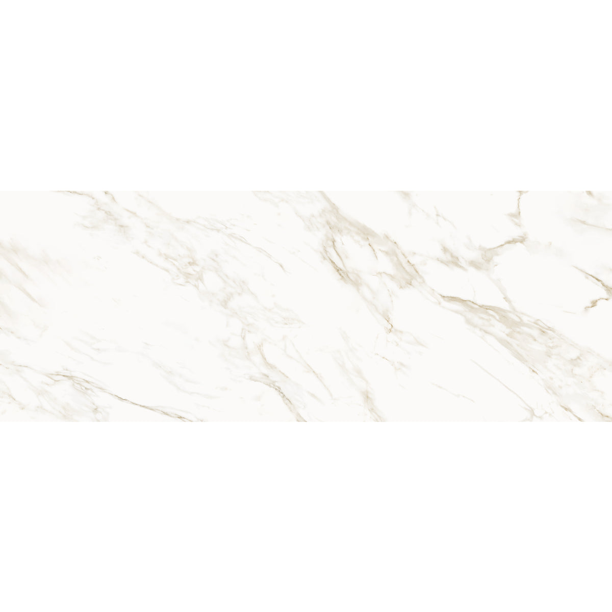 smart tiles wall panel Off White marble texture with beige gray veins waterproof