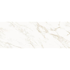 smart tiles wall panel Off White marble texture with beige gray veins waterproof