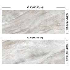 dimensions smart tiles wall panel Grey marble texture with beige veins waterproof