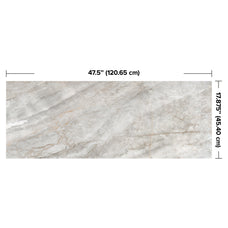 dimensions smart tiles wall panel Grey marble texture with beige veins waterproof