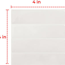 peel and stick backsplash tile sample kit pink smart tiles for kitchen, bathroom, vr and fireplace
