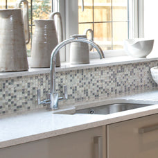 kitchen, bathroom peel and stick backsplash tiles MURANO Beige, Grey, White Smart Tiles