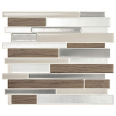MILANO Beige, Brown, Grey peel and stick backsplash tile smart tiles for kitchen, bathroom, vr and fireplace