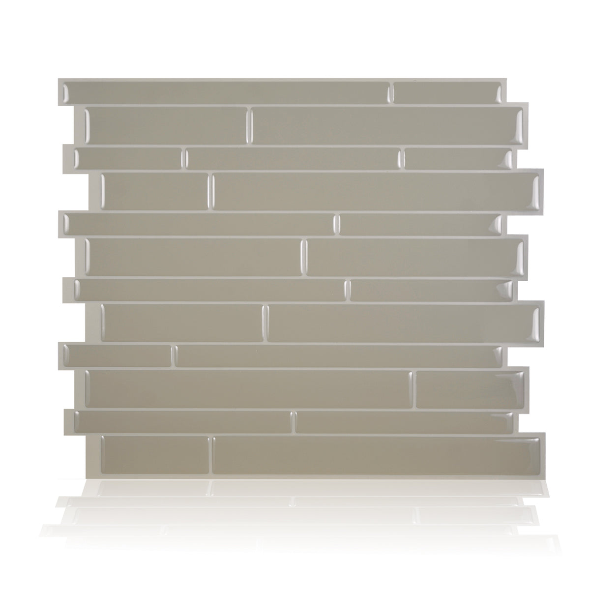 MILANO Beige peel and stick backsplash tile smart tiles for kitchen, bathroom, vr and fireplace