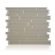 MILANO Beige peel and stick backsplash tile smart tiles for kitchen, bathroom, vr and fireplace