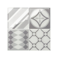 Vintage grey peel and stick backsplash tile smart tiles for kitchen, bathroom, vr and fireplace
