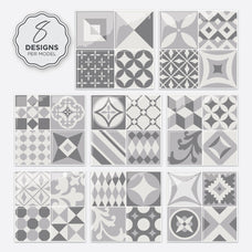 Vintage grey peel and stick backsplash tile smart tiles for kitchen, bathroom, vr and fireplace