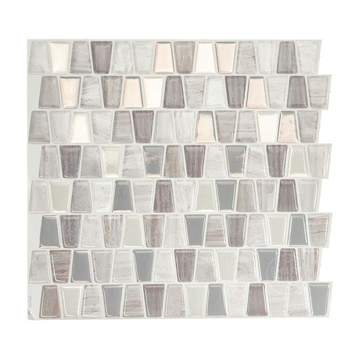CAVALIS Stainless Steel peel and stick backsplash tile smart tiles for kitchen, bathroom, vr and fireplace