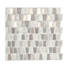 CAVALIS Stainless Steel peel and stick backsplash tile smart tiles for kitchen, bathroom, vr and fireplace