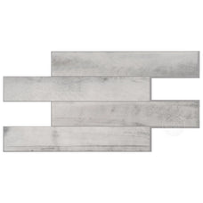 NORWAY Grey peel and stick backsplash tile smart tiles for kitchen, bathroom, vr and fireplace