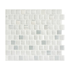 BRIXIA Grey peel and stick backsplash tile smart tiles for kitchen, bathroom, vr and fireplace