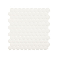 PENNY White peel and stick backsplash tile smart tiles for kitchen, bathroom, vr and fireplace