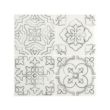 Vintage cream and black peel and stick backsplash tile smart tiles for kitchen, bathroom, vr and fireplace