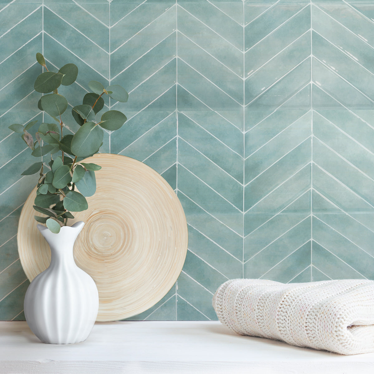 Chevron Collection | Peel and stick backsplash tiles – Smart Tiles INT