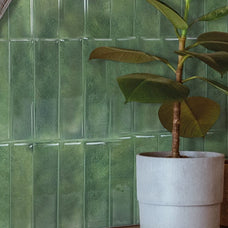 kitchen, bathroom peel and stick backsplash tiles MOROCCO Green Smart Tiles