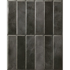 MOROCCO Black peel and stick backsplash tile smart tiles for kitchen, bathroom, vr and fireplace