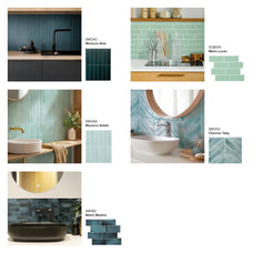 Kit échantillon Bleu-Vert