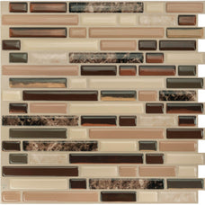 BELLAGIO Beige, Bronze, Brown peel and stick backsplash tile smart tiles for kitchen, bathroom, vr and fireplace