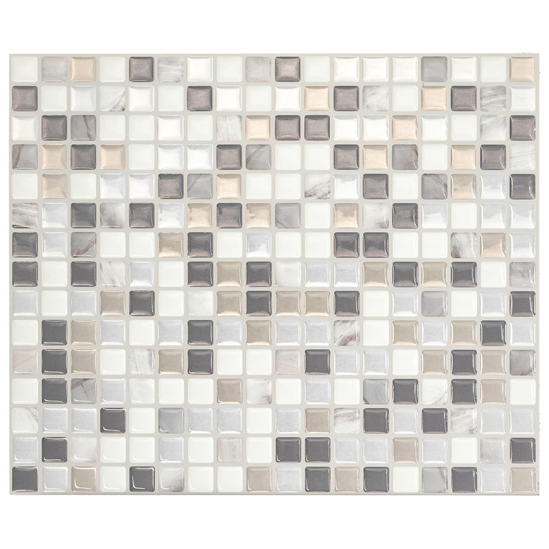 MINIMO Beige, Grey, White peel and stick backsplash tile smart tiles for kitchen, bathroom, vr and fireplace