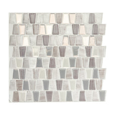 CAVALIS Stainless Steel peel and stick backsplash tile smart tiles for kitchen, bathroom, vr and fireplace