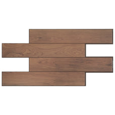 NORWAY Brown peel and stick backsplash tile smart tiles for kitchen, bathroom, vr and fireplace