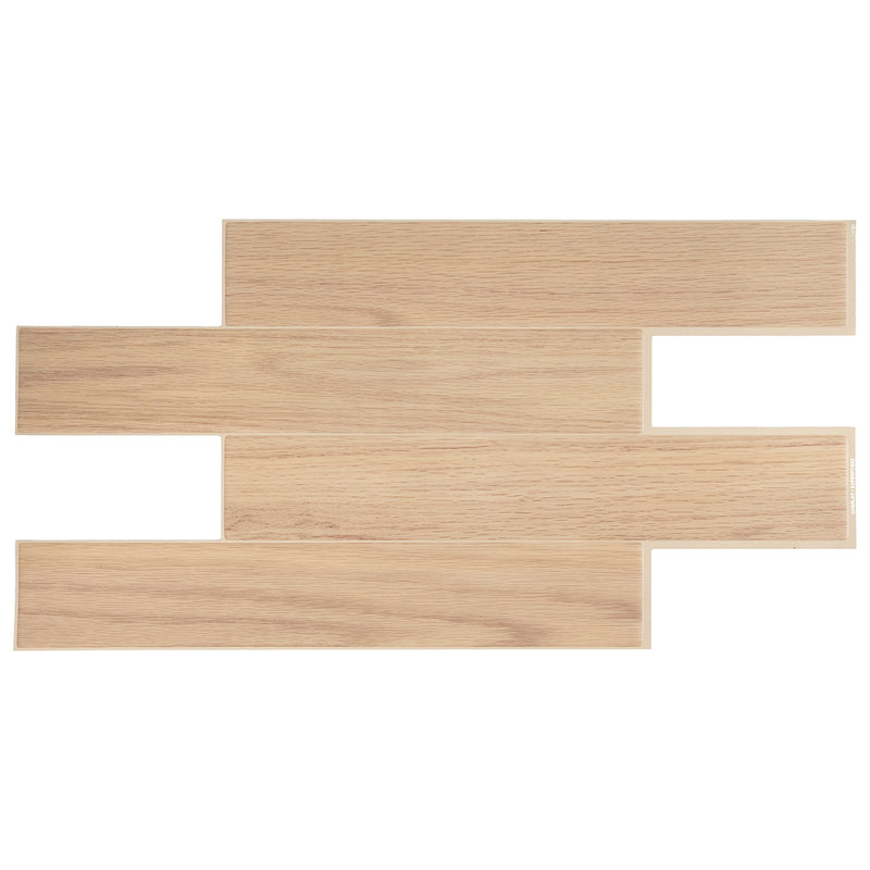 NORWAY Beige peel and stick backsplash tile smart tiles for kitchen, bathroom, vr and fireplace